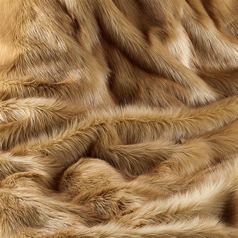 realistic faux fur fabric